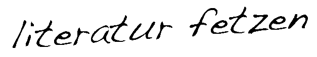 Literaturfetzen